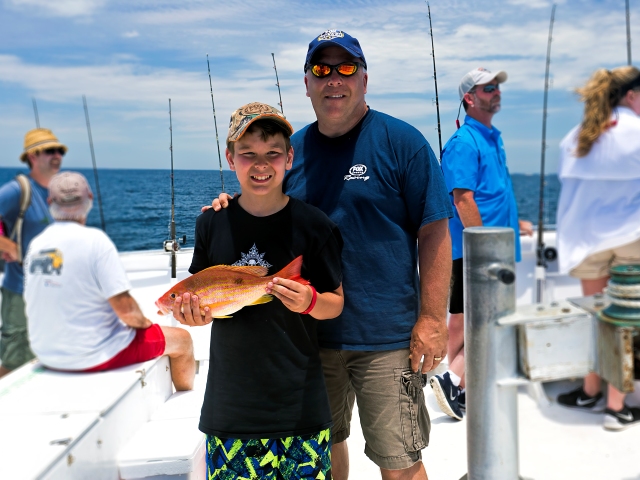 snapper and grouper charter fishing destin fl